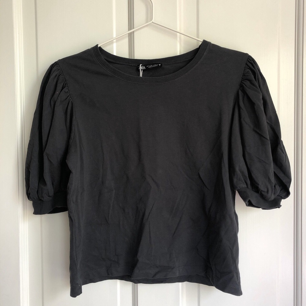 Zara puff sleeve top